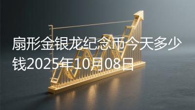 扇形金银龙纪念币今天多少钱2025年10月08日