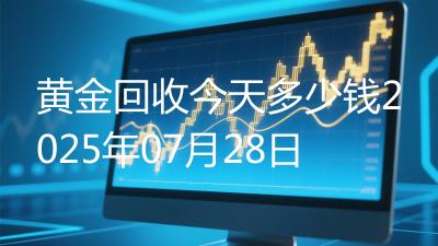 黄金回收今天多少钱2025年07月28日