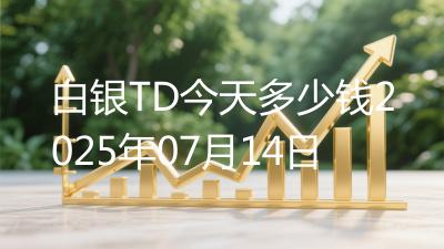白银TD今天多少钱2025年07月14日
