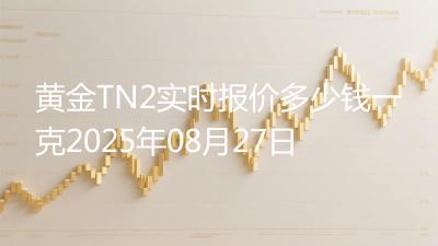 黄金TN2实时报价多少钱一克2025年08月27日