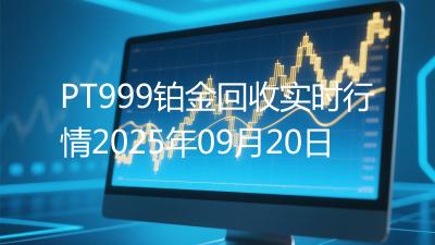 PT999铂金回收实时行情2025年09月20日