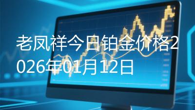 老凤祥今日铂金价格2026年01月12日