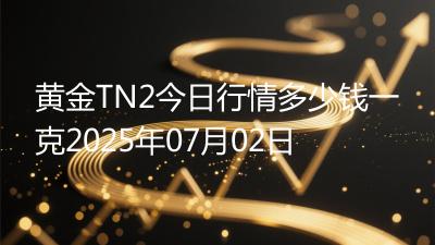 黄金TN2今日行情多少钱一克2025年07月02日