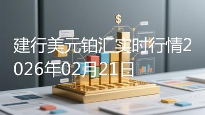 建行美元铂汇实时行情2026年02月21日