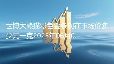 世博大熊猫彩色金条现在市场价多少元一克2025年06月07日