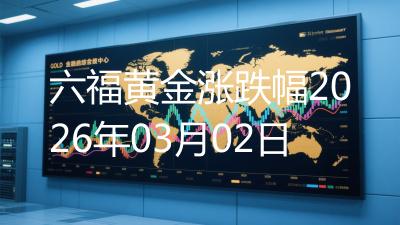 六福黄金涨跌幅2026年03月02日