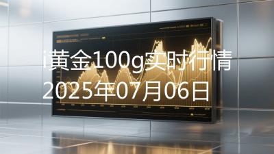 i黄金100g实时行情2025年07月06日