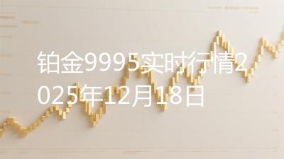 铂金9995实时行情2025年12月18日