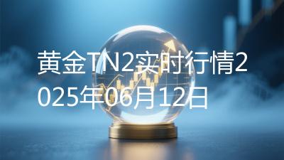 黄金TN2实时行情2025年06月12日