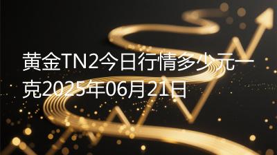 黄金TN2今日行情多少元一克2025年06月21日