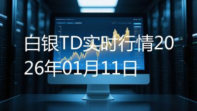白银TD实时行情2026年01月11日