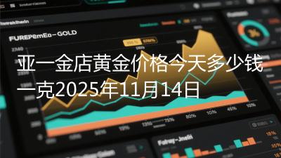 亚一金店黄金价格今天多少钱一克2025年11月14日