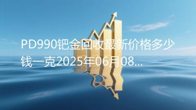 PD990钯金回收最新价格多少钱一克2025年06月08日