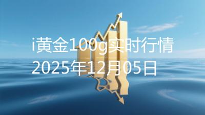 i黄金100g实时行情2025年12月05日