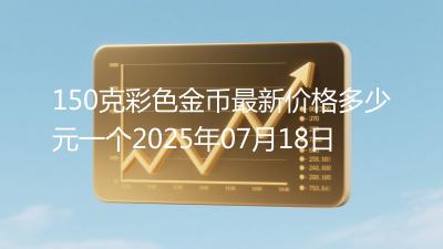 150克彩色金币最新价格多少元一个2025年07月18日