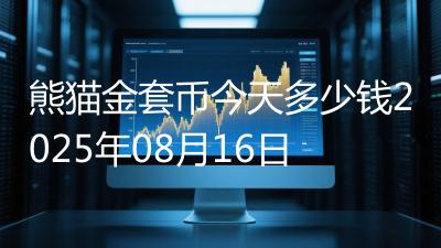 熊猫金套币今天多少钱2025年08月16日
