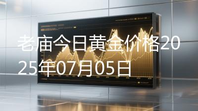 老庙今日黄金价格2025年07月05日