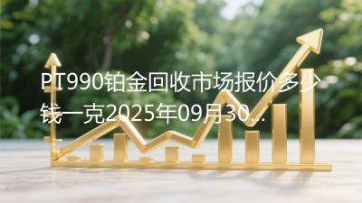 PT990铂金回收市场报价多少钱一克2025年09月30日