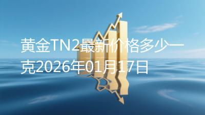 黄金TN2最新价格多少一克2026年01月17日