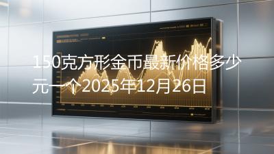 150克方形金币最新价格多少元一个2025年12月26日