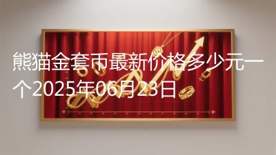 熊猫金套币最新价格多少元一个2025年06月23日