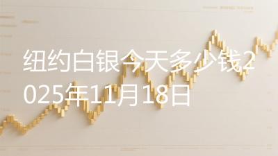 纽约白银今天多少钱2025年11月18日