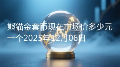 熊猫金套币现在市场价多少元一个2025年12月06日
