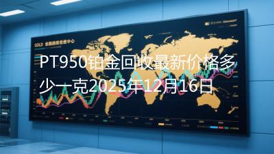 PT950铂金回收最新价格多少一克2025年12月16日
