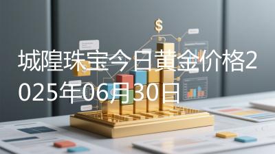 城隍珠宝今日黄金价格2025年06月30日