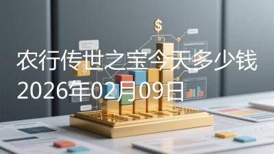 农行传世之宝今天多少钱2026年02月09日