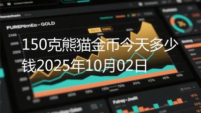 150克熊猫金币今天多少钱2025年10月02日