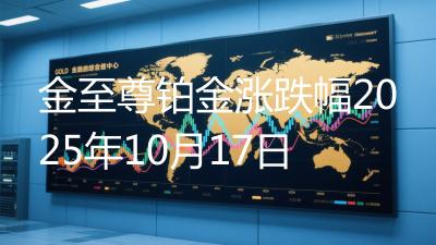 金至尊铂金涨跌幅2025年10月17日