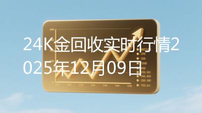 24K金回收实时行情2025年12月09日