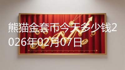 熊猫金套币今天多少钱2026年02月07日