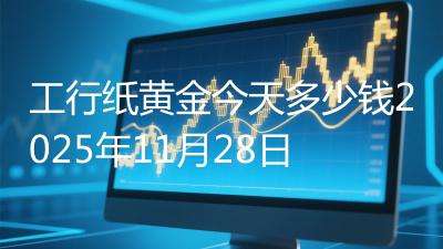 工行纸黄金今天多少钱2025年11月28日