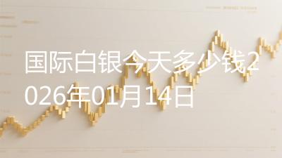 国际白银今天多少钱2026年01月14日