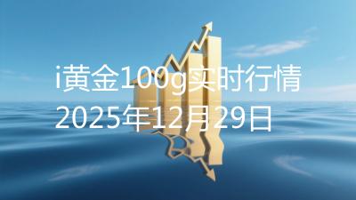 i黄金100g实时行情2025年12月29日