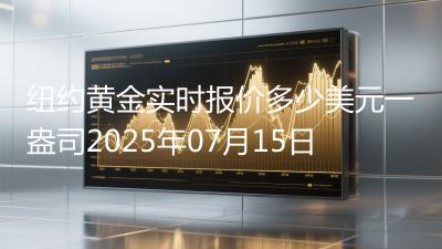 纽约黄金实时报价多少美元一盎司2025年07月15日
