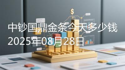中钞国鼎金条今天多少钱2025年08月28日