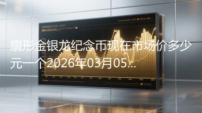 扇形金银龙纪念币现在市场价多少元一个2026年03月05日