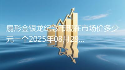 扇形金银龙纪念币现在市场价多少元一个2025年08月29日