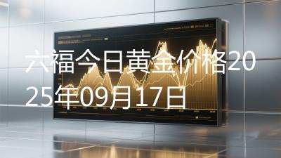 六福今日黄金价格2025年09月17日