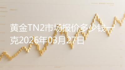 黄金TN2市场报价多少钱一克2026年03月27日