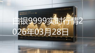 白银9999实时行情2026年03月28日