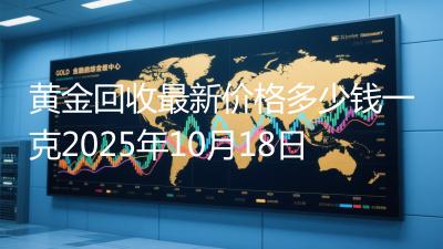 黄金回收最新价格多少钱一克2025年10月18日
