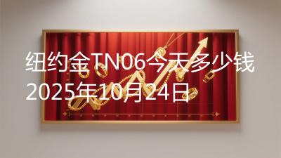 纽约金TN06今天多少钱2025年10月24日