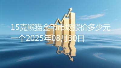 15克熊猫金币市场报价多少元一个2025年08月30日