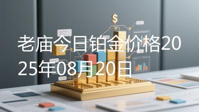 老庙今日铂金价格2025年08月20日
