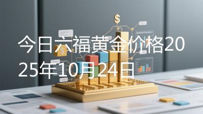 今日六福黄金价格2025年10月24日