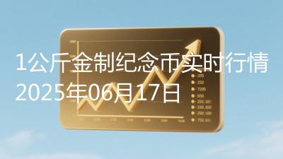 1公斤金制纪念币实时行情2025年06月17日